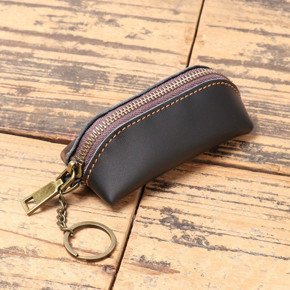 Porte-monnaie rétro anti-perte - Leather Work For Car avis et prix