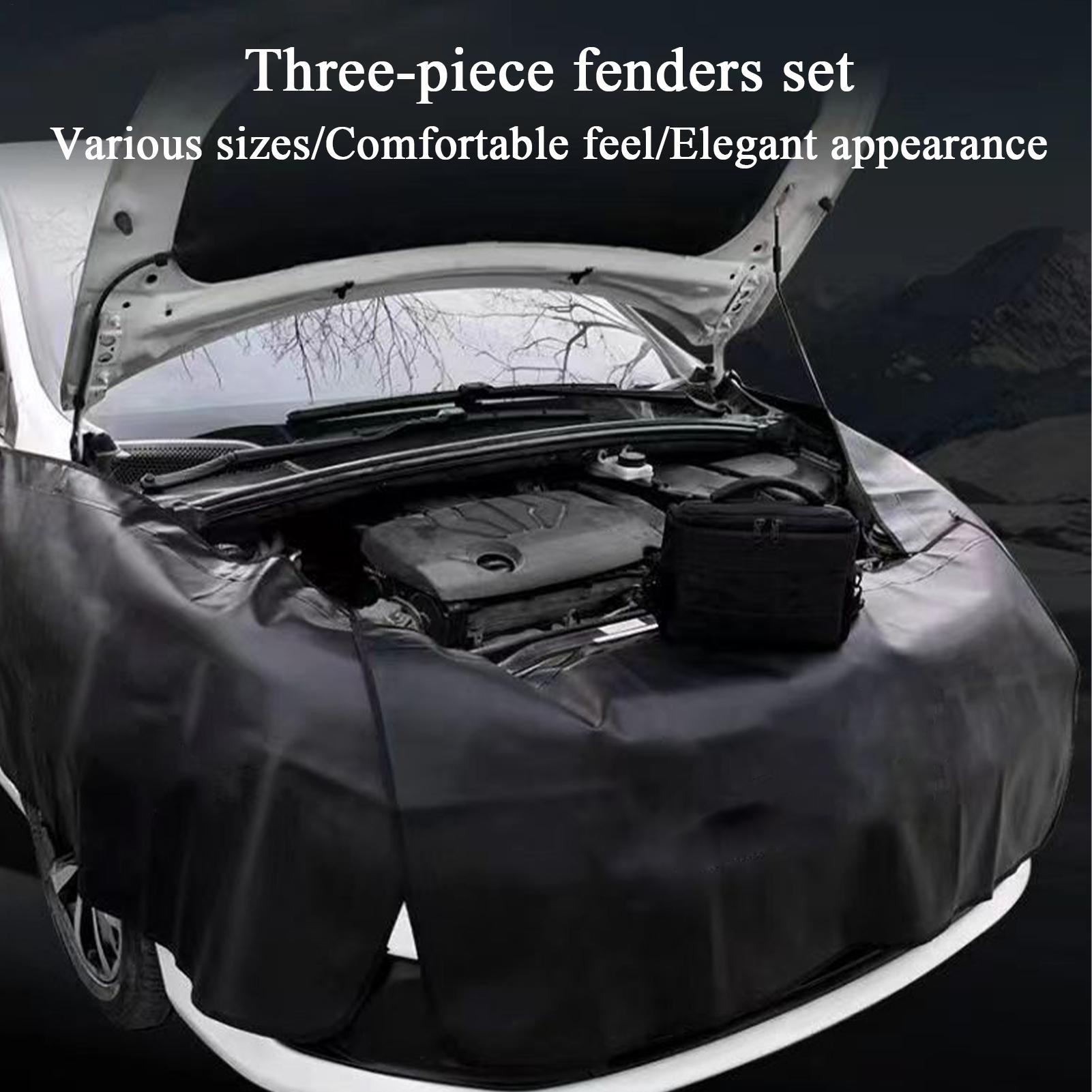 Lot de 3 couvre-roues de voitu - Leather Work For Car avis et prix