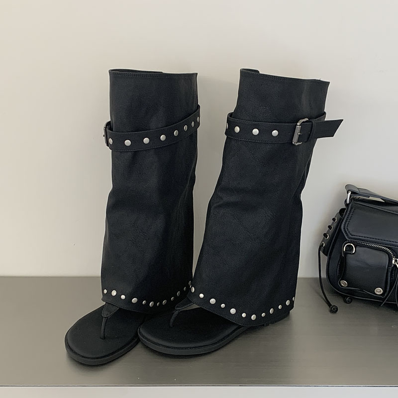 Eilyken – bottes hautes vintag - Belt Buckle Blank avis et prix