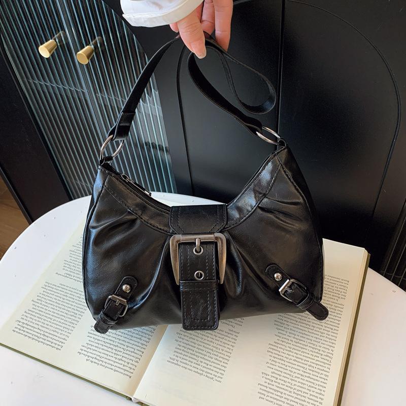 Sac à bandoulière plissé en cu - Leatherwork Workshop avis et prix