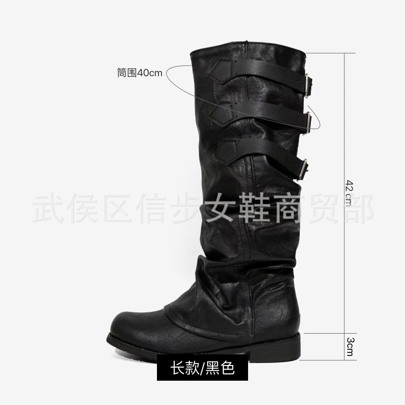 Bottes pour femmes style brita - Belt Buckle Blank avis et prix