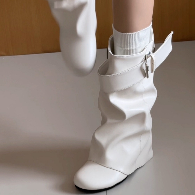 Nouvelles bottes en cuir soupl - Belt Buckle Blank avis et prix