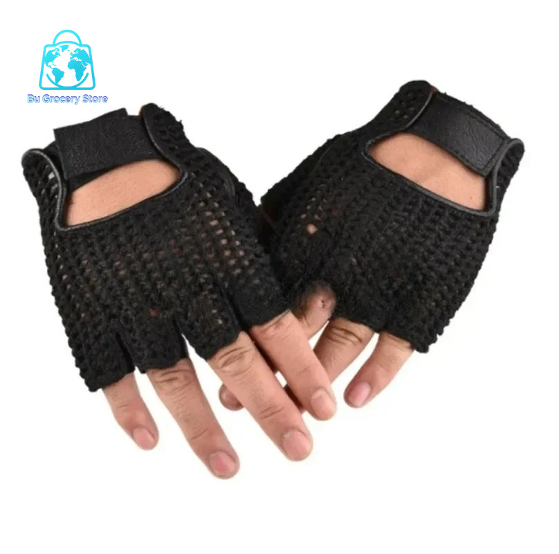 Gants sans doigts en cuir et m - Leather Work For Car avis et prix
