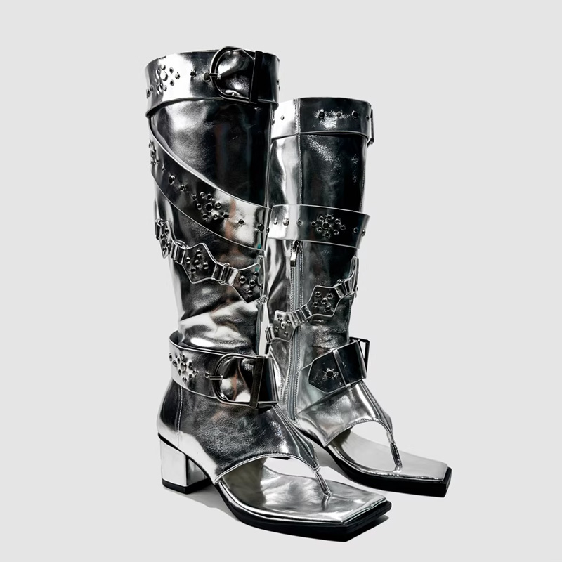 Sandales à talons hauts avec b - Belt Buckle Blank avis et prix