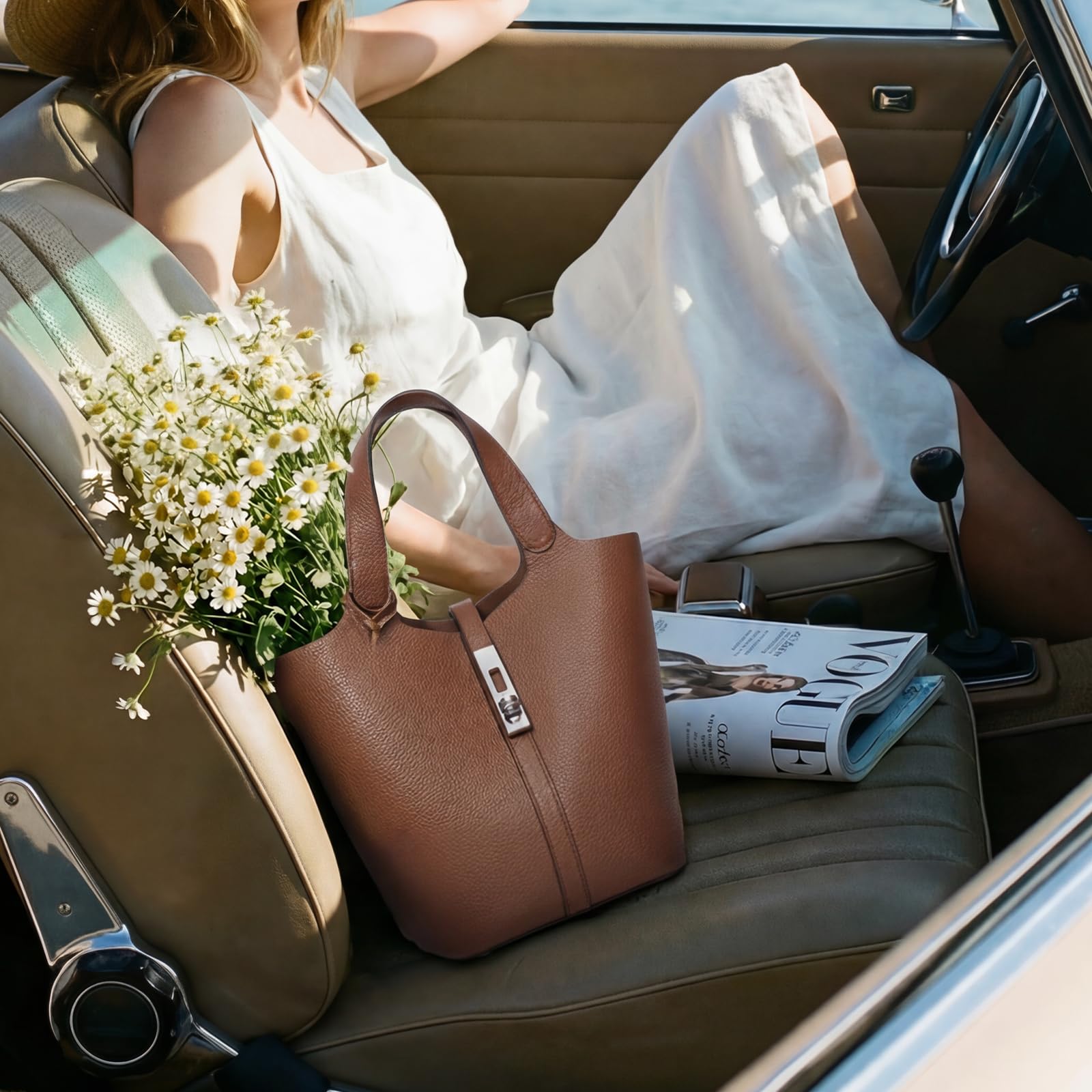 Sac seau pour femmes, sac four - Leatherwork Workshop avis et prix