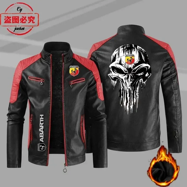 Veste en cuir ABARTH avec logo - Leather Work For Car avis et prix