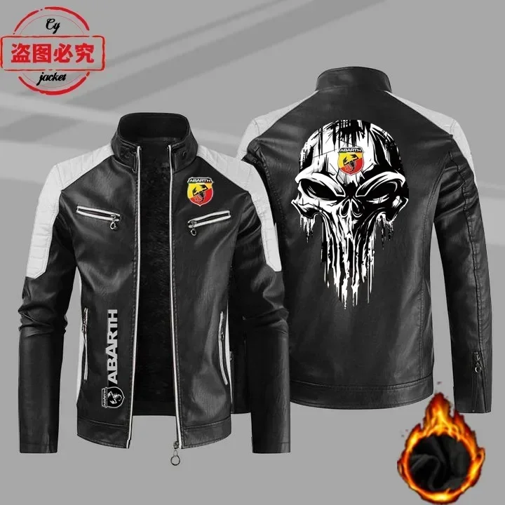 Veste en cuir ABARTH avec logo - Leather Work For Car avis et prix