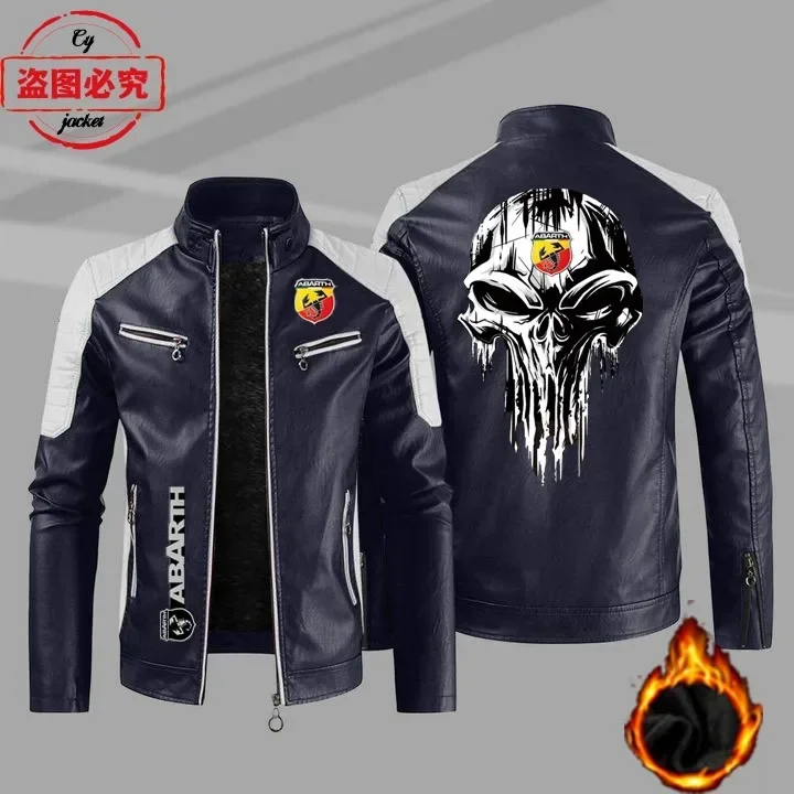 Veste en cuir ABARTH avec logo - Leather Work For Car avis et prix