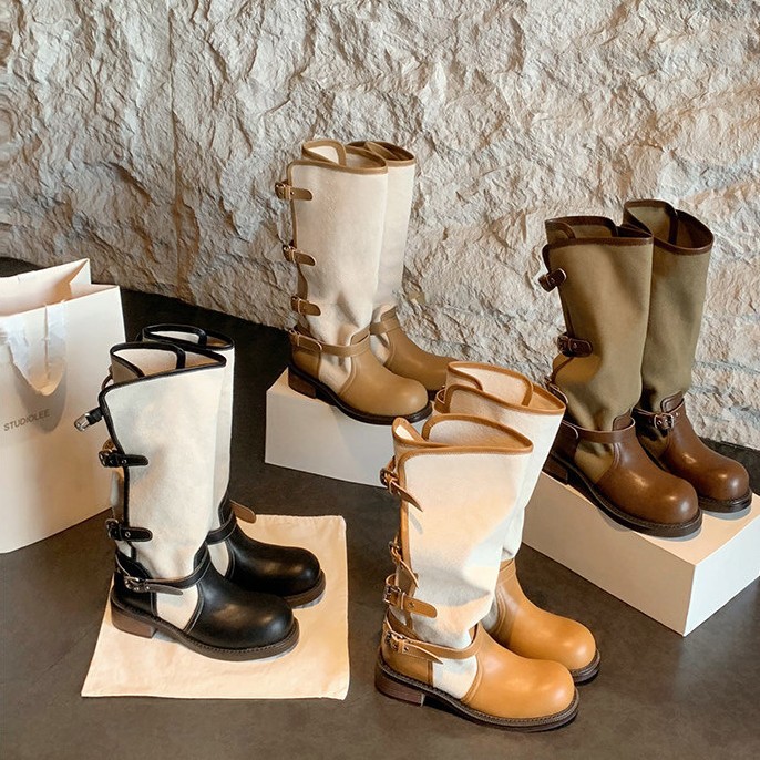 Bottes pour femmes à talon épa - Belt Buckle Blank avis et prix