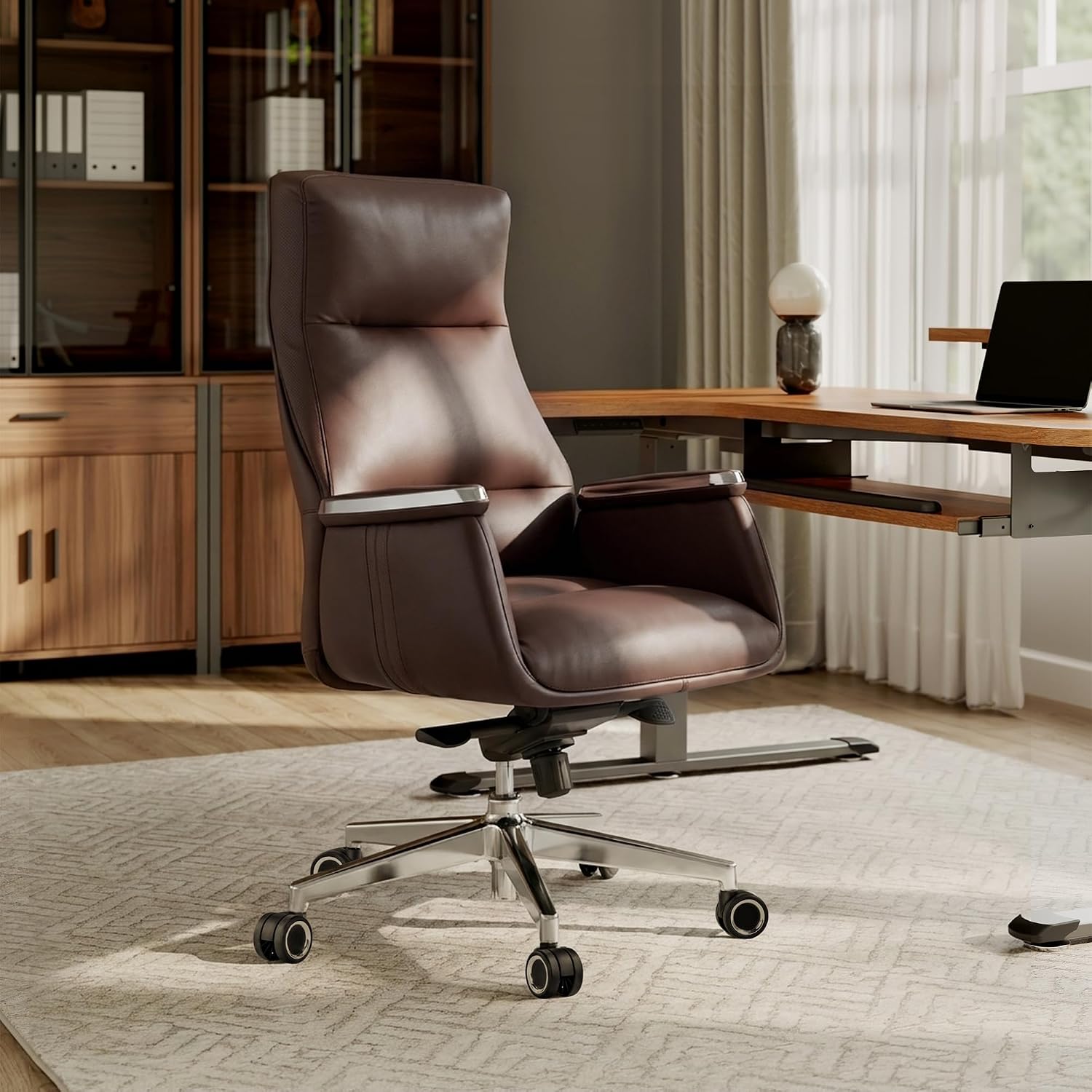 Chaise de bureau de direction  - Upholstery Leather Work avis et prix