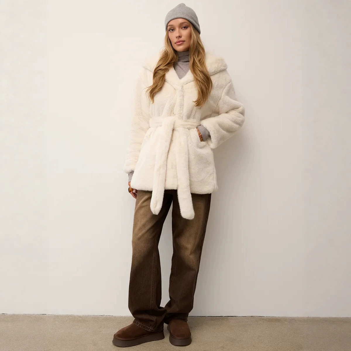 Manteaux et vestes à capuche e - Leather Work Jacket With Hood avis et prix