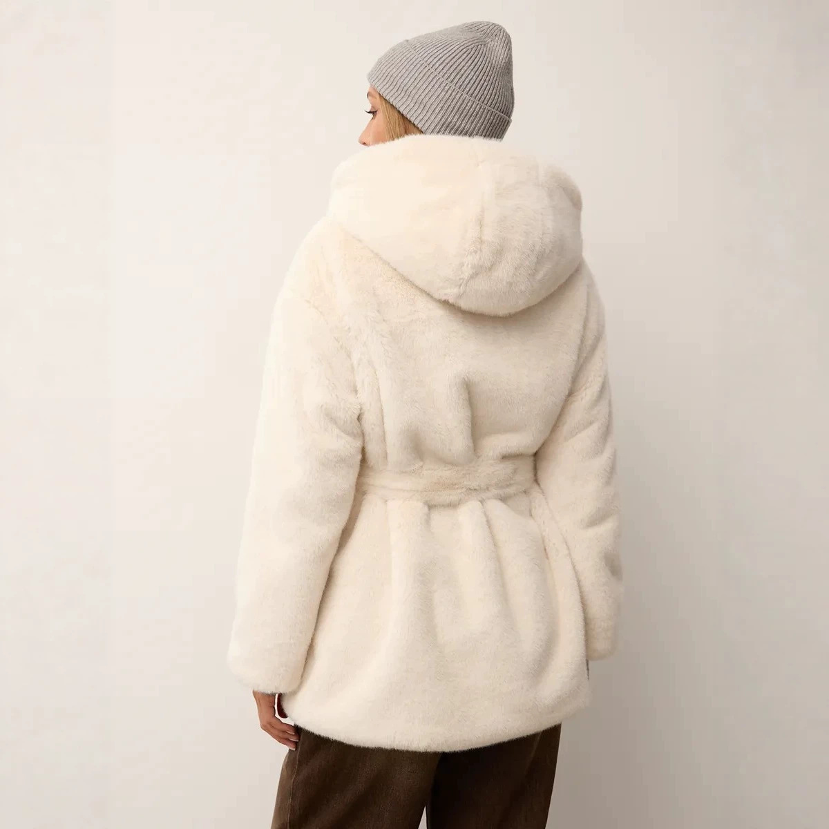 Manteaux et vestes à capuche e - Leather Work Jacket With Hood avis et prix
